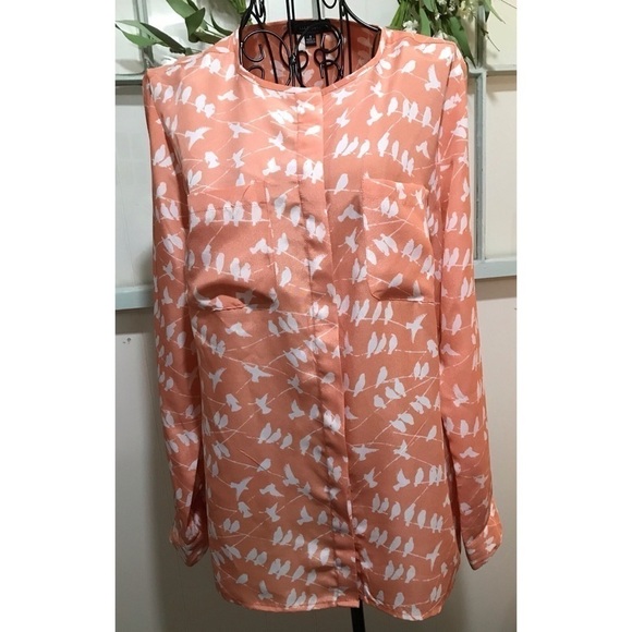 Elementz Bird On A Wire Blouse - Picture 1 of 4